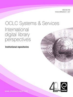 cover image of OCLC Systems & Services: International Digital Library Perspectives, Volume 23, Issue 2
